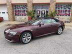 2008 BMW 6 Series burgundy 650i 4.8 L V8