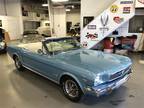1965 Ford Mustang Silver Blue Metallic
