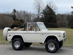 1973 Ford Bronco Ivory White Convertible V8 Motor