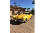 1953 Studebaker Yellow Coupe Custom Hot Rod