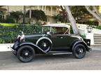 1931 Ford Model A Deluxe Original Convertible Manual