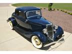 1934 Ford Deluxe Coupe Restored