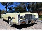 1975 Cadillac Eldorado Yellow