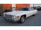 1974 Cadillac Coupe DeVille WHITE