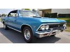 1966 Chevrolet Chevelle SS Marina Blue