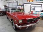 1966 Ford Mustang RED 289 V 8 ENGINE CONVERTIBLE