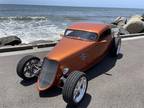 1933 Ford 3 Window Coupe Orange metallic