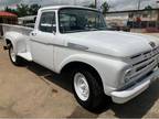 1962 Ford F350 White Stepside Pickup