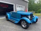 1928 Ford Model A Blue Pickup