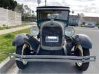 1929 Ford Model A pecial Coupe Green