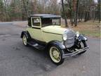 1928 Ford Model A Yellow
