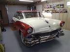 1956 Ford Crown Victoria Red and white