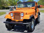 1974 Jeep CJ5 Orange