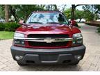 2005 Chevrolet Avalanche Maroon 4 Wheel Drive