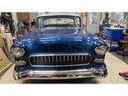 1955 Chevrolet Bel Air Blue White 327 V8