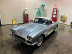 1958 Chevrolet Corvette Silver Blue PolyWhi