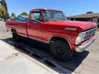1968 Ford F250 Red