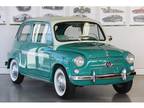 1963 Fiat 600 Convertible GREEN