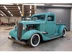 1936 Chevrolet Hot Rod Mint Green V8 Engine