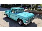 1966 Chevrolet C10 Teal Pickup 350 V8 AUTOMATIC Teal