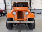 1982 Jeep CJ8 Scrambler Orange