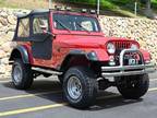 1980 Jeep CJ7 red