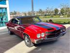 1970 Chevrolet Chevelle Red Coupe