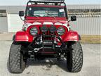 1984 Jeep CJ7 Red