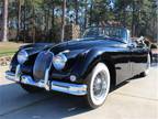 1961 Jaguar XK150 black 4.2 litre engine