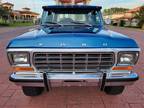 1979 Ford Bronco Blue White XLT