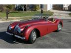 1952 Jaguar XK Burgundy Convertible