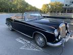 1957 Mercedes-Benz 220 S Black RWD Manual Convertible