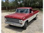 1968 Ford F250 Red