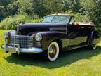 1941 Cadillac 62 Series Convertible Red RWD Manual 4DR