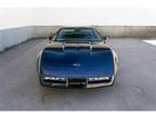 1989 Chevrolet Corvette dark blue metallic paint