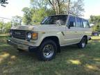 1986 Toyota Land Cruiser FJ60 Tan Manual