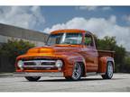 1953 Ford F100 Orange 5.0L Coyote