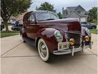 1939 Ford Tudor Red
