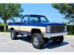 1986 GMC 1500 Viper Blue 4x4