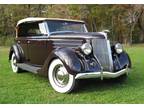 1936 Ford Phaeton Burgundy All Original