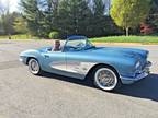 1961 Chevy Corvette Convertible Hardtop Blue