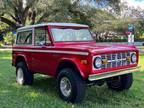 1972 Ford Bronco Automatic Red v8