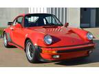 1989 Porsche 911 Turbo Manual Red Coupe