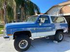 1984 Chevrolet K5 Blazer blue