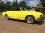 1974 Volkswagen Karmann Ghia Yellow