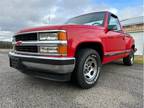 1995 Chevrolet CK 1500 Red pickup truck 5.7L V8