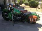 1942 Harley-Davidson Green Hollywood Green