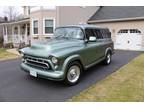 1957 Chevrolet Carryall Custom Green
