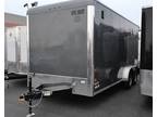 2023 Car Mate Trailers 7x14 Enclosed Cargo Trailer Ramp +12"
