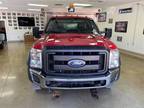 2011 Ford F550 Red 6.7 DIESEL AUTOMATIC, 4X4 CENTRAL HYDRAULIC